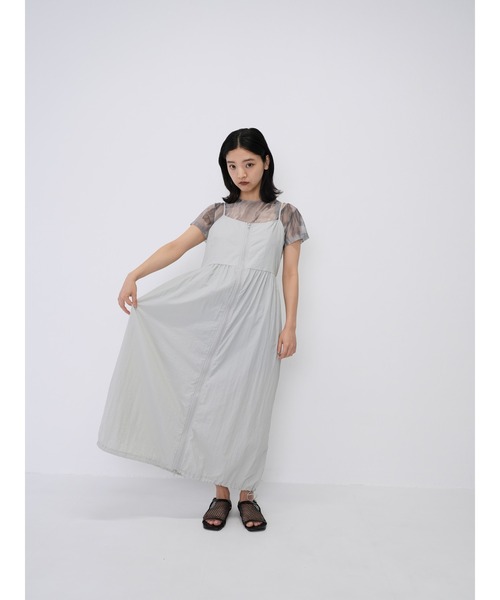 Enewd nina ワンピース 「ZOZO限定」ロングジップ ナイロン キャミ