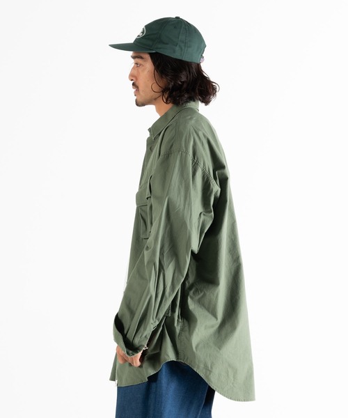 BEDWIN & THE HEARTBREAKERS ベドウィンアンドザハートブレイカーズ L/S BIG JUNGLE SHIRT KOVE ビッグ ジャングルシャツ 正規品 / 53262 BEDWIN & THE HEARTBREAKERS（ベドウィン アンド ザ ハート