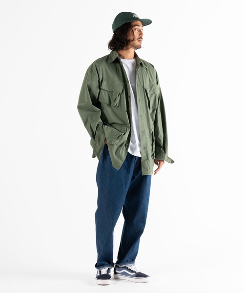 BEDWIN & THE HEARTBREAKERS ベドウィンアンドザハートブレイカーズ L/S BIG JUNGLE SHIRT KOVE ビッグ ジャングルシャツ 正規品 / 53262 BEDWIN & THE HEARTBREAKERS（ベドウィン アンド ザ ハート