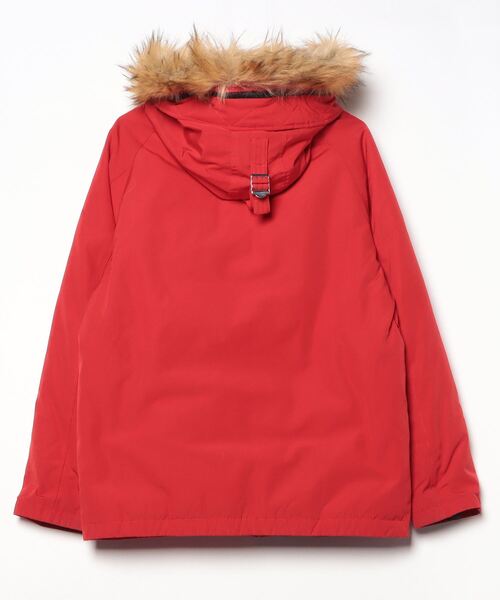 「schott」 ダウンジャケット SMALL レッド メンズ