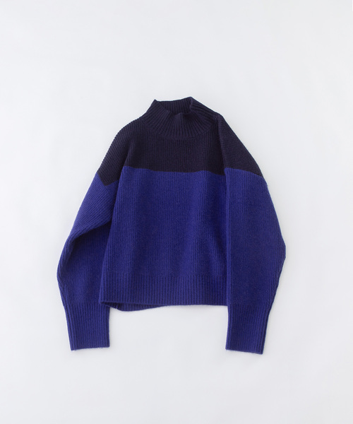nop de nod（ノップドゥノッド） ニット セーター バイカラー
