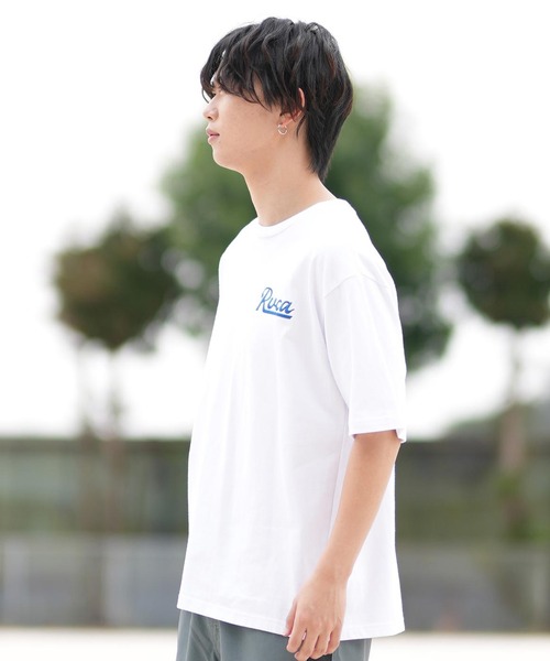 RVCA☆Benj Short Sleeve Tee グラフィックプリント半袖 Tシャツ RVCA tシャツ RVCA/ルーカ 半袖Tシャツ バックプリント BF041