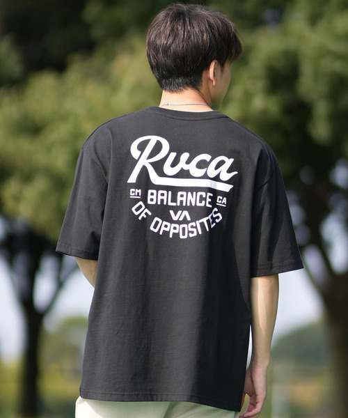 RVCA（ルーカ） tシャツ 半袖Tシャツ バックプリント BF041-254 メンズ