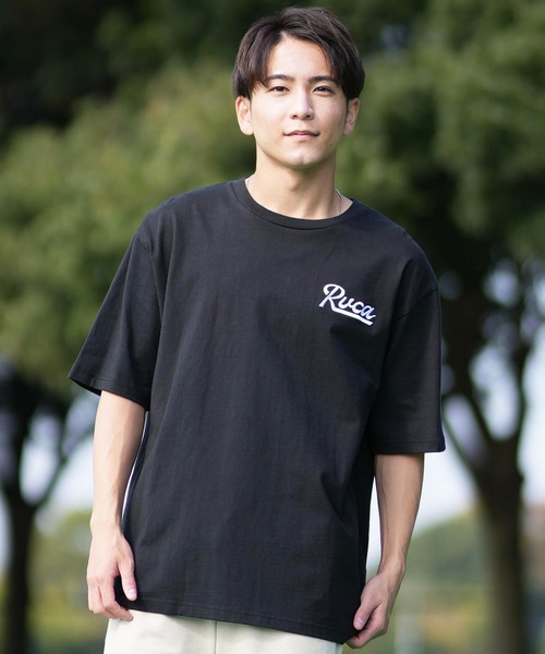 RVCA（ルーカ） tシャツ 半袖Tシャツ バックプリント BF041-254 メンズ