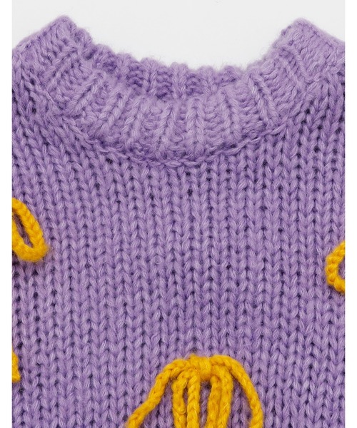 ニット セーター /Little Sunny Bite/ribbon knit top レディース メンズ ribbon knit top（ニット/セーター）｜Little sunny bite