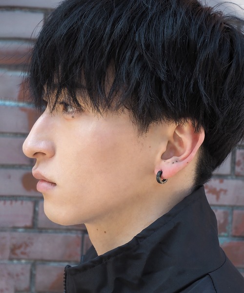 SBG by 7JEWELRY アレルギー対応 ピアス SBG グリッターラインフープ