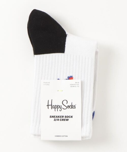 Happy Socksの靴下 Happy Socks（ハッピーソックス） 靴下 「HAPPY SOCKS」ワンポイント