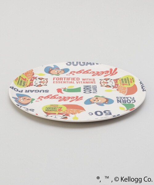ケロッグ 皿 プレート 212 KITCHEN STORE バンブープレート パターン 「Kellogg's