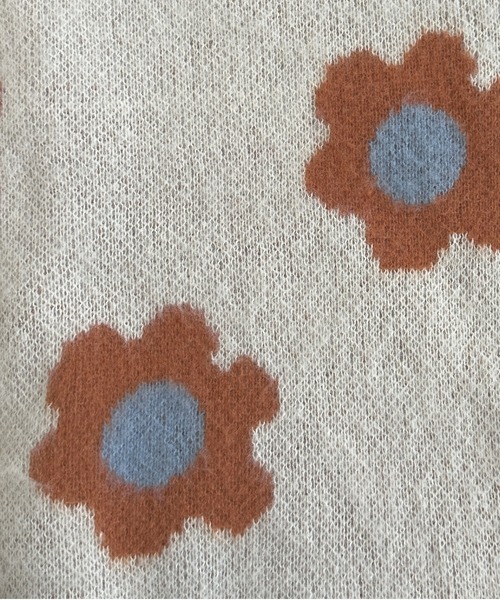 「kutir」 ニットカーディガン FREE グリーン レディース_画像6