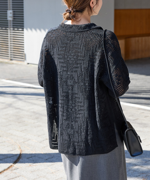 ニット セーター ジャガードネイティブシャツ レディース JOURNAL STANDARD ニット セーター ジャガードネイティブシャツ