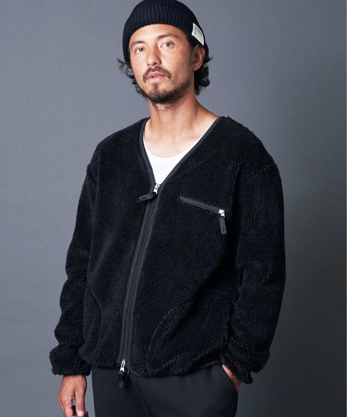 Magine（マージン） ジップアップブルゾン 46 ブラック メンズ