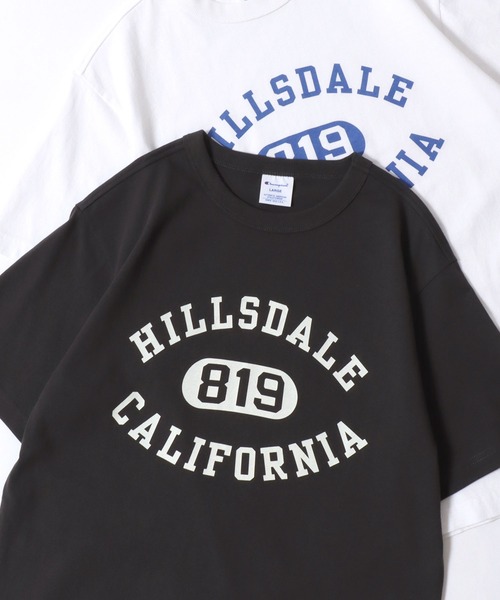 Champion（チャンピオン） tシャツ コットンUSA カレッジロゴプリント