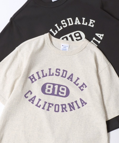 Champion（チャンピオン） tシャツ コットンUSA カレッジロゴプリント
