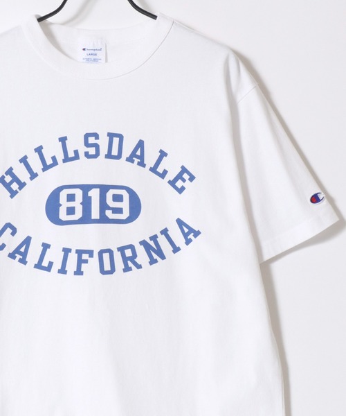 Champion（チャンピオン） tシャツ コットンUSA カレッジロゴプリント