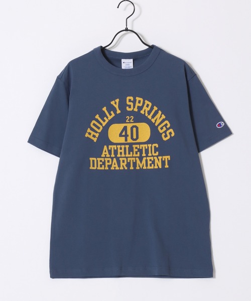 Champion（チャンピオン） tシャツ コットンUSA カレッジロゴプリント