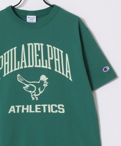 Champion（チャンピオン） tシャツ コットンUSA カレッジロゴプリント