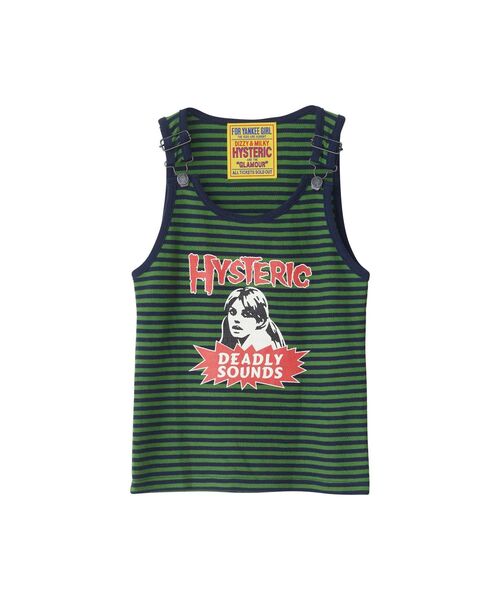HYSTERIC◆キャミソール・タンクトップ/FREE/コットン/ORN HYSTERIC GLAMOUR キャミソール DEADLY SOUNDS タンクトップ