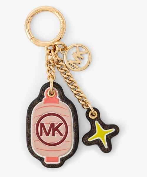 キーホルダー・アクリルキーホルダー M K MICHAEL KORS レディースキーホルダー、キーリング