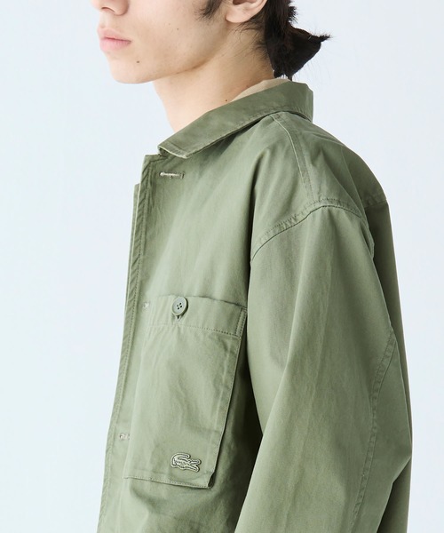 LACOSTE（ラコステ） シャツ コットンツイルワークシャツジャケット
