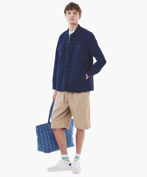 LACOSTE(ラコステ) シャツ コットンツイルワークシャツジャケット LACOSTE(ラコステ) シャツ コットンツイルワークシャツジャケット