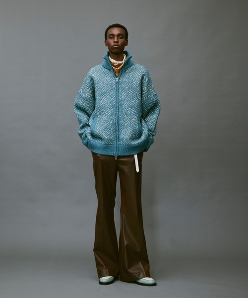 soerte ニットカーディガン 2 ベージュ メンズ : ZOZOTOWN Yahoo!店