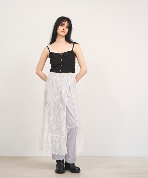 ワンピース 「Nora Lily」「elle」Lace Cami One-piece : ZOZOTOWN 