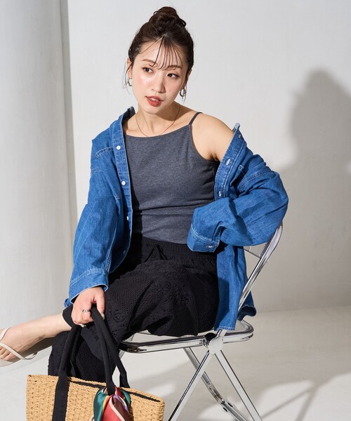 FREAK'S STORE（フリークスストア） キャミソール 限定展開 カップ付き