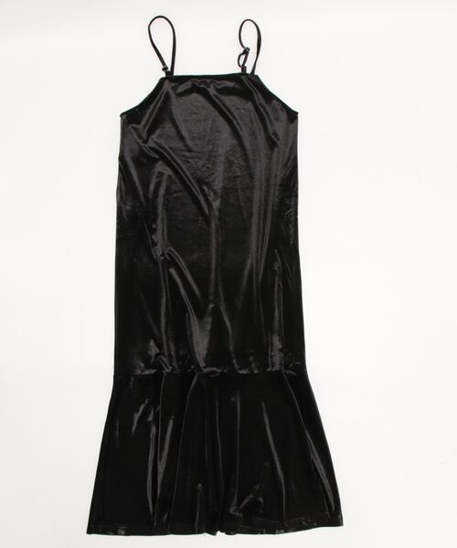「KOBE LETTUCE」 キャミソールワンピース M ブラック レディース_画像2