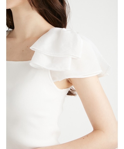 「CELFORD」 ノースリーブトップス「marie claireコラボ」 FREE ホワイト レディース SALE／50%OFF】CELFORD marie claire*CELFORD Collaboration