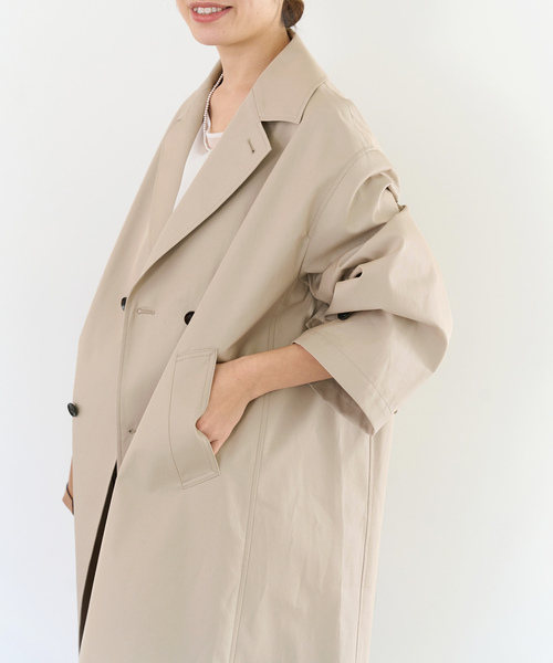 IENA」 トレンチコート 38 ベージュ レディース