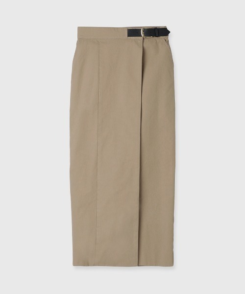 anuans ベルデッドチノタイトスカート 新品 anuans スカート ベルテッドチノタイトスカート : ZOZOTOWN