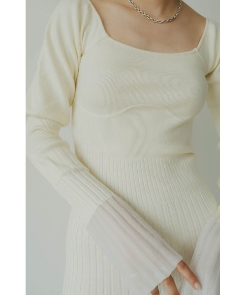 Knuth Marf（クヌースマーフ） ワンピース square neck one piece