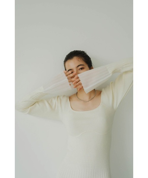 Knuth Marf（クヌースマーフ） ワンピース square neck one piece