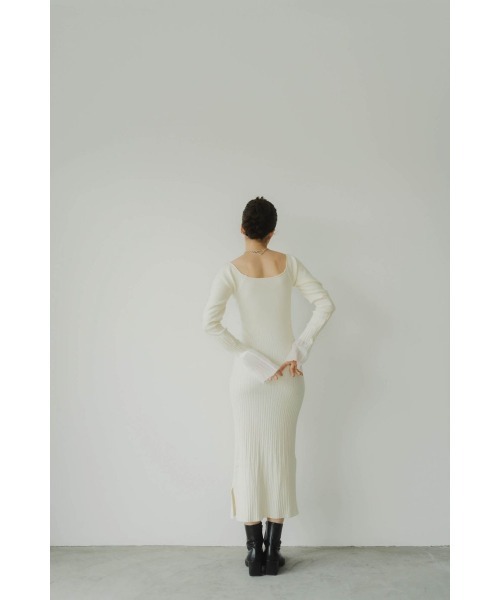 Knuth Marf（クヌースマーフ） ワンピース square neck one piece