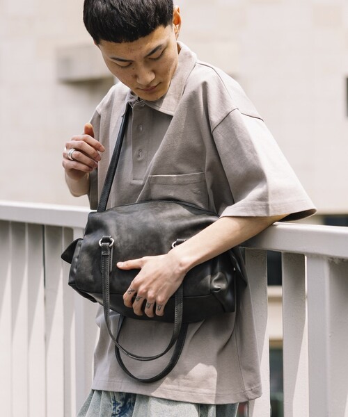 McGREGOR ショルダーバッグ MODERN/マックレガーモダン ムラ加工