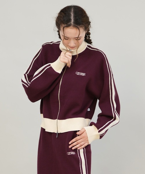 CONVERSE（コンバース） コート アウター ニットジャケット ライン