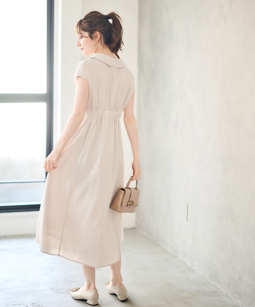 Designers Line】リネンワンピース ハンドワッシャーリネンで魅せる