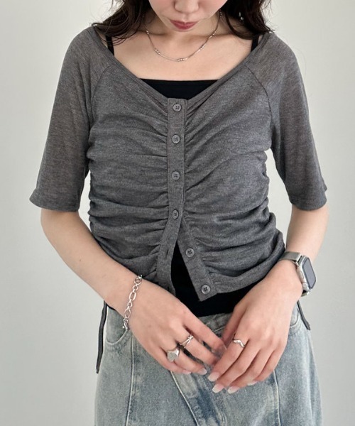 トップス archive 90s Design Power net top パワーネットTOPS(M IVORY): トップス｜PMbox P&M OFFICIAL