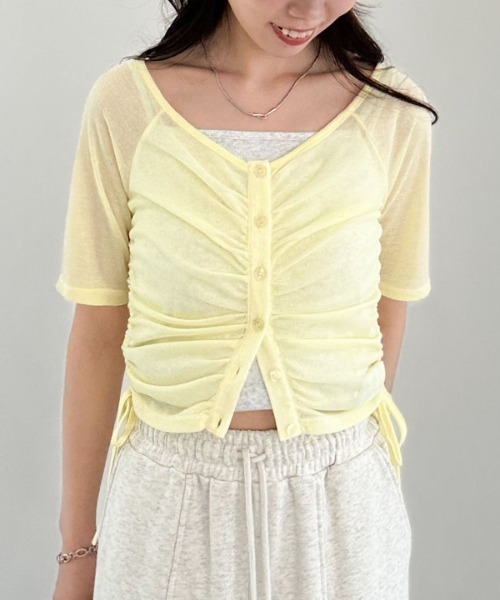 トップス archive 90s Design Power net top パワーネットTOPS(M IVORY): トップス｜PMbox P&M OFFICIAL