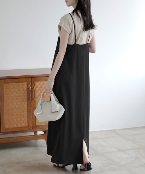 そ様 SUNFLOWER EIGHT ワンピース バックスリットキャミワンピ : ZOZOTOWN