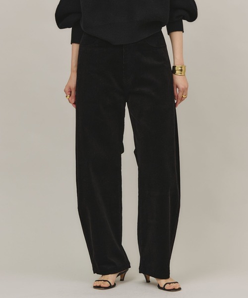 カレンソロジー　38 Curensology（カレンソロジー） コーデュロイパンツ 38 ブラック