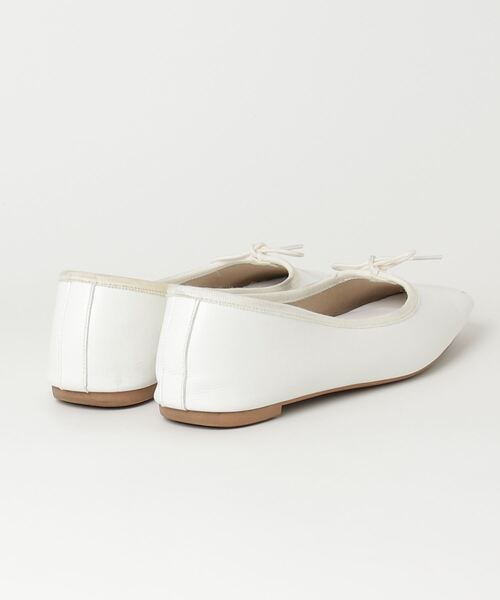 [artemis by DIANA] Flat туфли-лодочки 23.5cm белый женский 