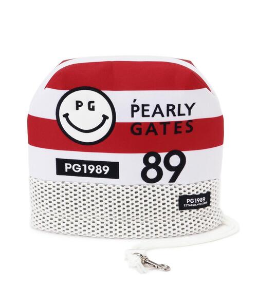 PEARLY GATES（パーリーゲイツ） ゴルフ 「PEARLY GATES」ボーダー柄 