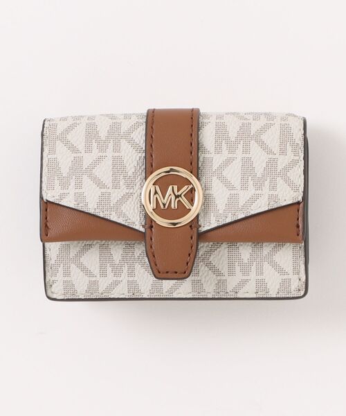 【MICHAEL KORS】GREENWICH フラップ トライフォールド XS MICHAEL KORS｜GREENWICH フラップ トライフォールド エクストラ