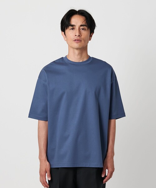BEAUTY&YOUTH 青 クルーネック Tシャツ BEAUTY＆YOUTH UNITED ARROWS tシャツ スーパークール クルー