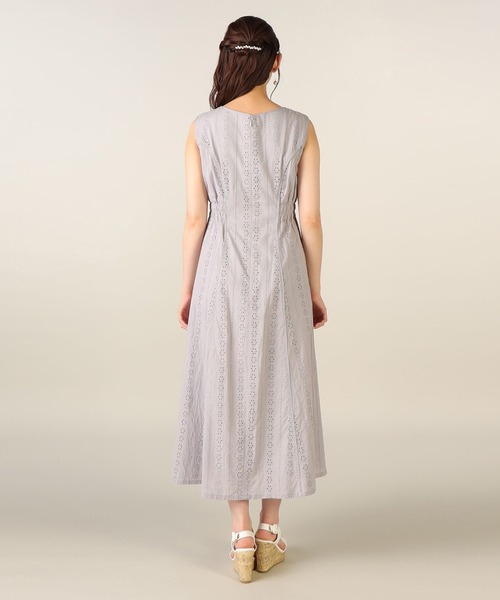 LAISSE PASSE（レッセパッセ） ノースリーブワンピース 38 パープル