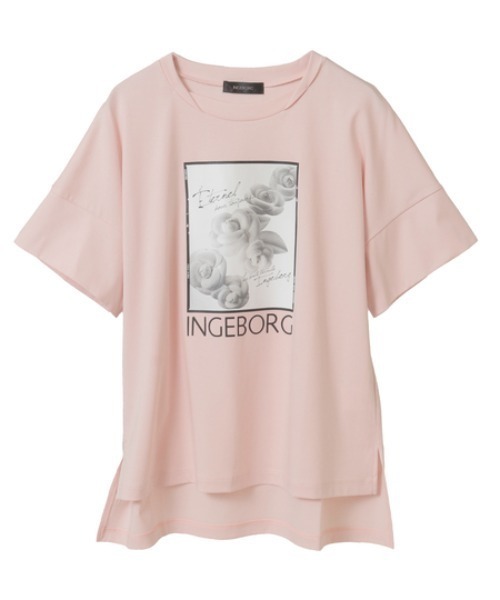 tシャツ カメリアスクエアpt.カットソー レディース