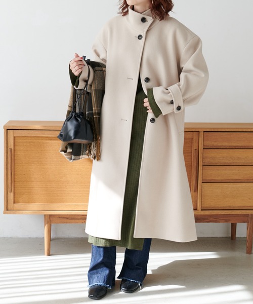 Discoat（ディスコート） コート MEDIUM ベージュ レディース