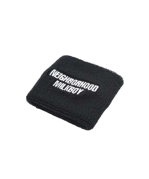 NEIGHBORHOOD バングル ブラック NEIGHBORHOOD レザースタッズバングル ブラック
