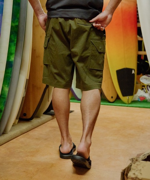 Sunny Smith カーゴパンツ Working Grosgran Twill Half PT